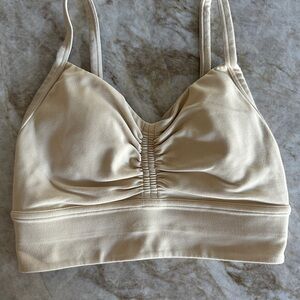 Lulu Lemon Women's Cream Bralette